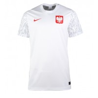 Camiseta Polonia Primera Equipación para mujer Mundial 2022 manga corta